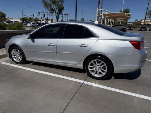 Silver 2013 Chevrolet Malibu Eco
