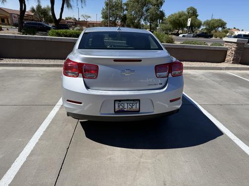 Silver 2013 Chevrolet Malibu Eco