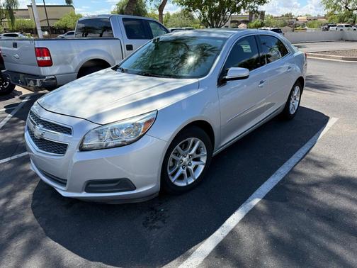 Silver 2013 Chevrolet Malibu Eco