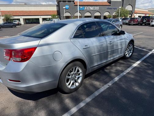 Silver 2013 Chevrolet Malibu Eco