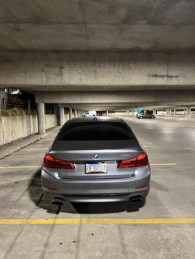 Silver 2019 BMW 540 i