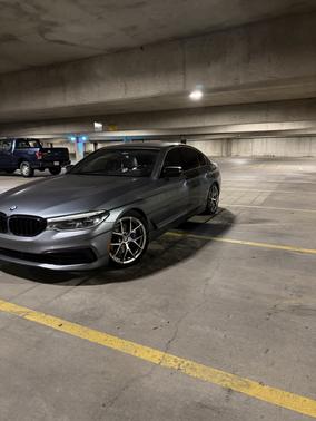 Silver 2019 BMW 540 i