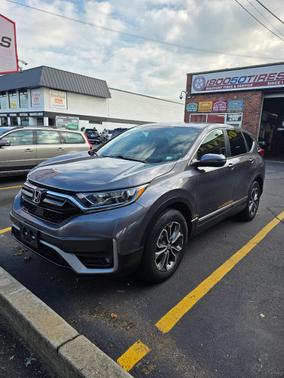 Gray 2021 Honda CR-V EX-L