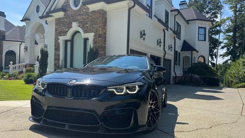 Black 2018 BMW M4 Base