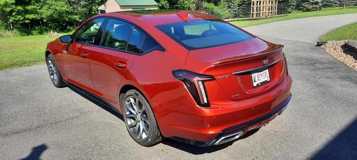 Red 2020 Cadillac CT5 Sport RWD