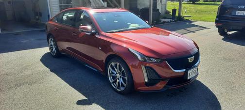 Red 2020 Cadillac CT5 Sport RWD