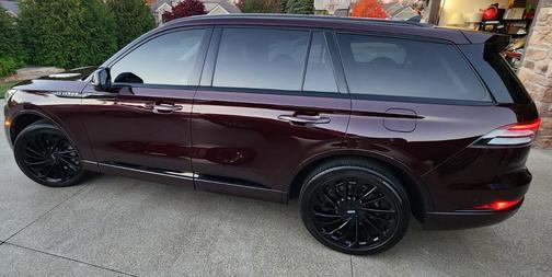 Red 2023 Lincoln Aviator Reserve AWD
