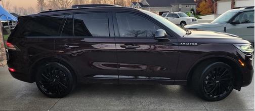 Red 2023 Lincoln Aviator Reserve AWD