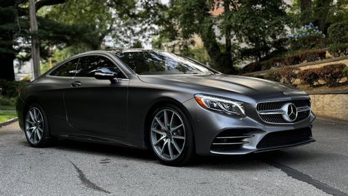 Gray 2019 Mercedes-Benz S-Class S 560 4MATIC