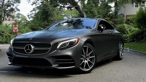 Gray 2019 Mercedes-Benz S-Class S 560 4MATIC