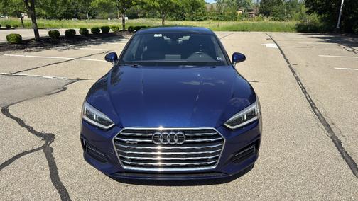 Blue 2018 Audi A5 Sportback 45 Premium Plus