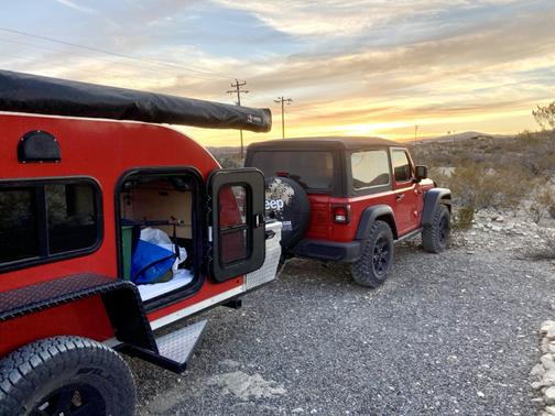 Red 2020 Jeep Wrangler Sport