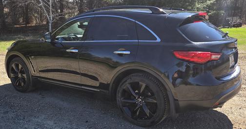 Black 2015 INFINITI QX70 Base