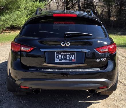Black 2015 INFINITI QX70 Base