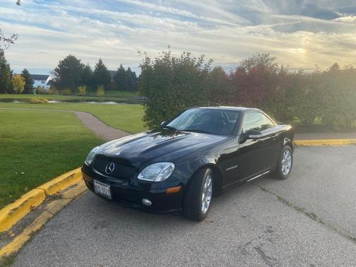 Black 2002 Mercedes-Benz SLK-Class SLK230 Kompressor