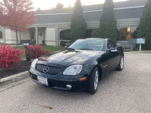Black 2002 Mercedes-Benz SLK-Class SLK230 Kompressor