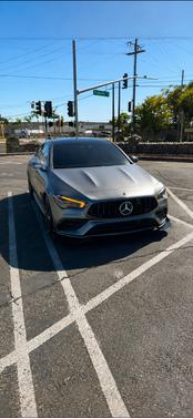 Gray 2022 Mercedes-Benz AMG CLA 35 4MATIC