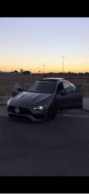 Gray 2022 Mercedes-Benz AMG CLA 35 4MATIC