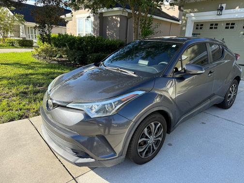 Gray 2019 Toyota C-HR LE