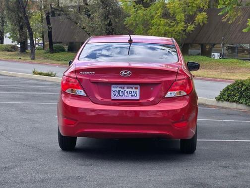 Red 2017 Hyundai Accent SE