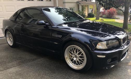 Blue 2006 BMW M3 Base