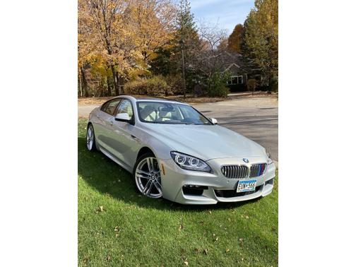 Silver 2015 BMW 650 Gran Coupe i xDrive