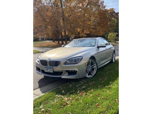 Silver 2015 BMW 650 Gran Coupe i xDrive