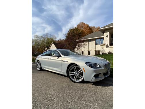 Silver 2015 BMW 650 Gran Coupe i xDrive