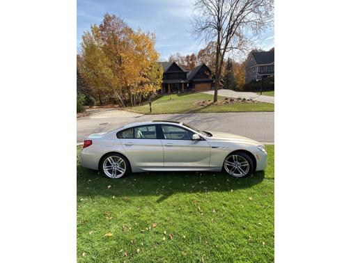Silver 2015 BMW 650 Gran Coupe i xDrive