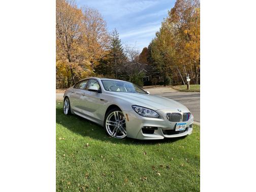 Silver 2015 BMW 650 Gran Coupe i xDrive