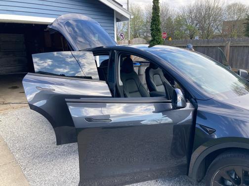 Gray 2024 Tesla Model Y Long Range