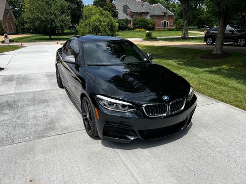 Black 2019 BMW M240 i xDrive