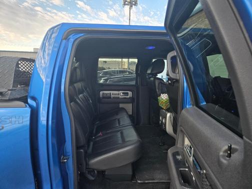 Blue 2011 Ford F-150 SVT Raptor