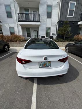 White 2022 Alfa Romeo Giulia Ti