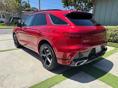 Red 2026 Genesis GV70 3.5T Sport Prestige