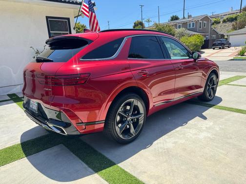 Red 2026 Genesis GV70 3.5T Sport Prestige