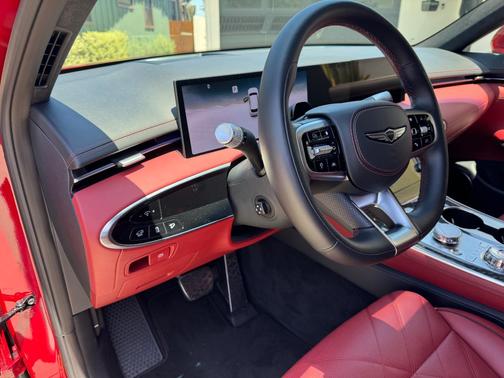Red 2026 Genesis GV70 3.5T Sport Prestige