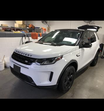 White 2020 Land Rover Discovery Sport S