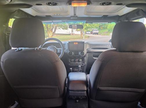Blue 2014 Jeep Wrangler Willys Wheeler