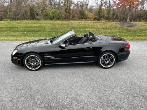 Black 2007 Mercedes-Benz SL-Class SL 65 AMG