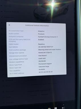 White 2021 Tesla Model X Performance