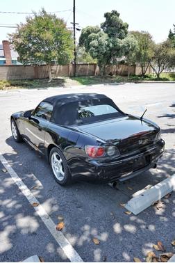 Black 2002 Honda S2000 Base