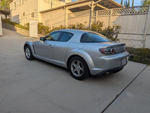 Silver 2008 Mazda RX-8 Sport