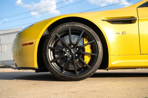 Yellow 2015 Aston Martin V12 Vantage S Base