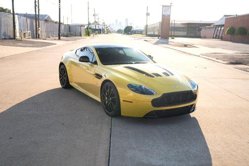 Yellow 2015 Aston Martin V12 Vantage S Base
