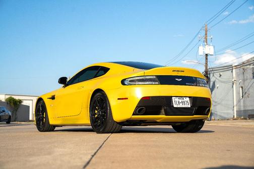 Yellow 2015 Aston Martin V12 Vantage S Base