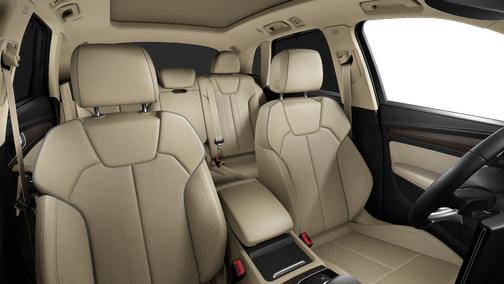 White 2023 Audi Q5 e 55 S line Prestige