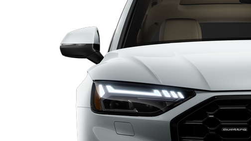 White 2023 Audi Q5 e 55 S line Prestige