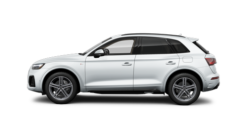 White 2023 Audi Q5 e 55 S line Prestige
