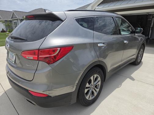 Gray 2016 Hyundai Santa Fe Sport 2.4L